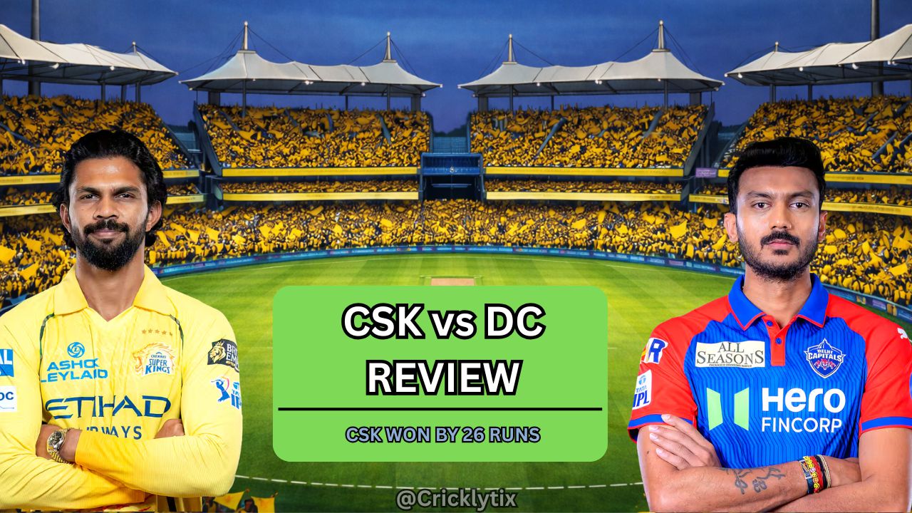 IPL 2026 CSK vs DC Review: Can CSK Start a Winning Streak From Here?