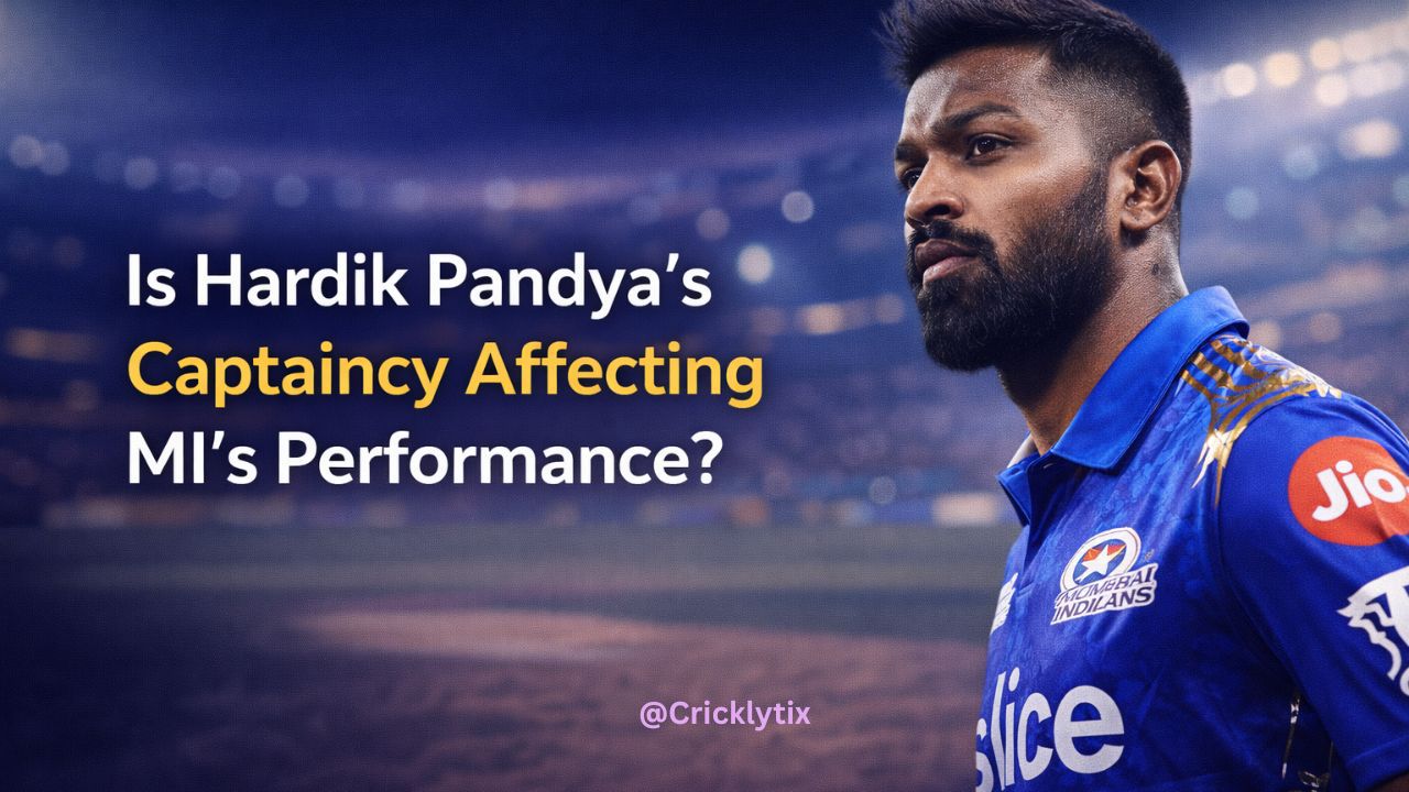 Is Hardik Pandya’s Captaincy Affecting MI’s Performance?