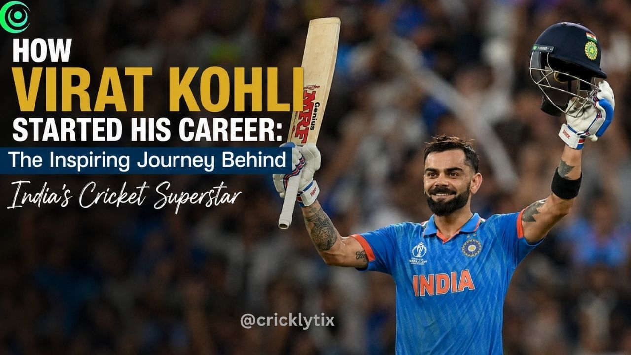 How Virat Kohli started his career: the inspiring journey behind India's cricket superstar 