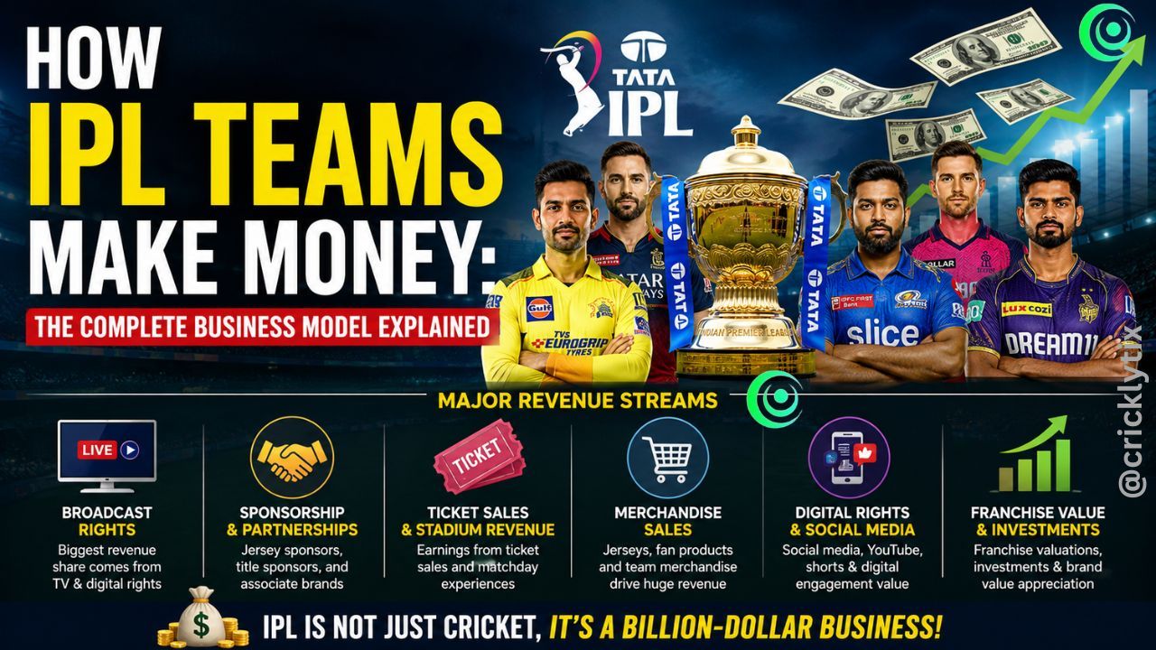 How IPL Teams Make Money: The Complete Business Model Explained 