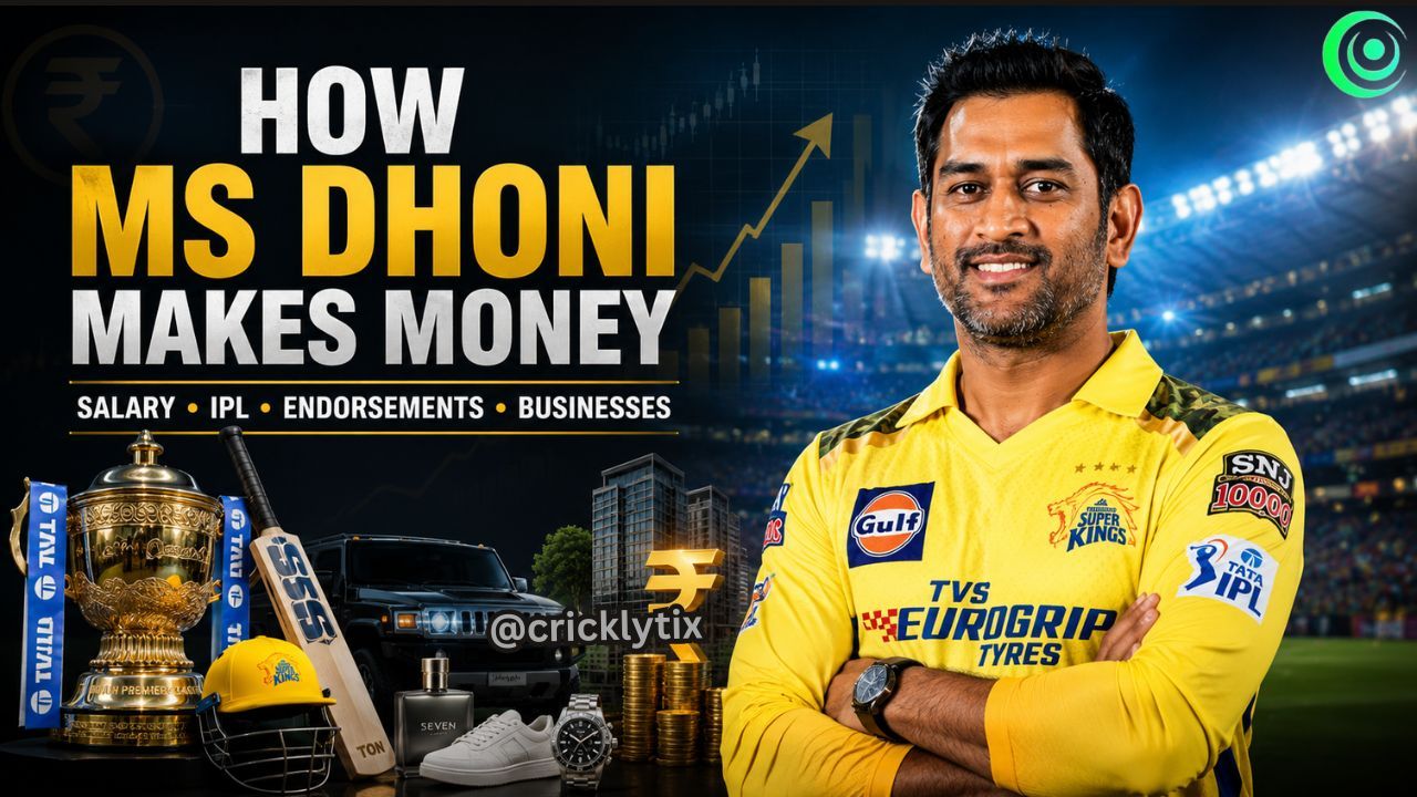 How MS Dhoni Makes Money in 2026: IPL Salary, Endorsements, Businesses & Net Worth Explained