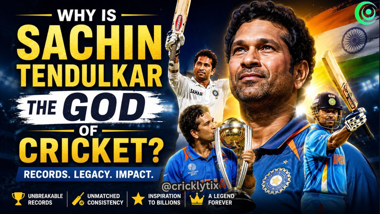 Why Is Sachin Tendulkar the God of Cricket? Records, Legacy & Impact Explained