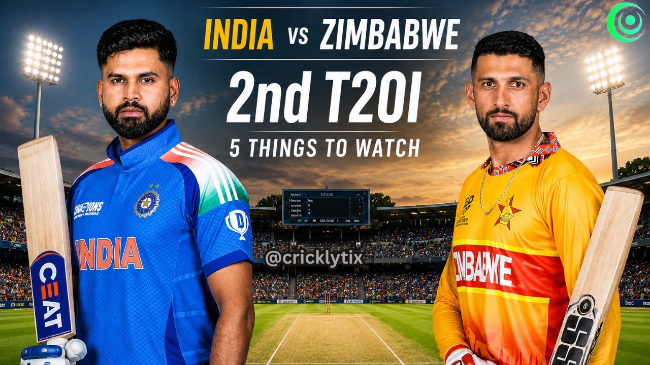 Zimbabwe vs India 2nd T20I: 5 Things to Watch