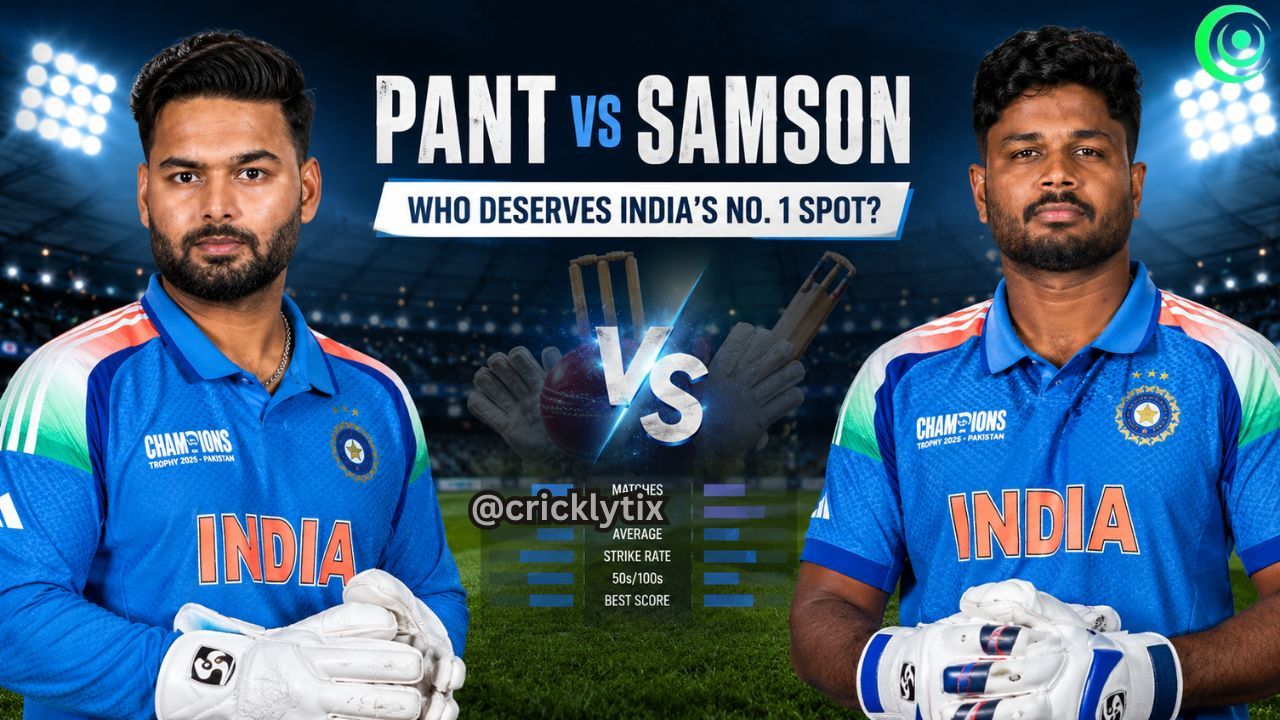 Rishabh Pant vs Sanju Samson: Who deserves India's No. 1 spot?