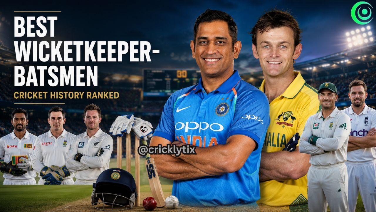 Best wicketkeeper-batsmen in cricket history (ranked)