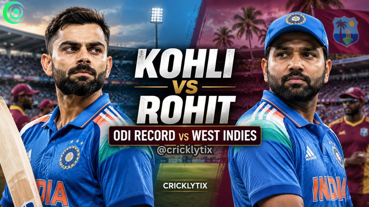 Virat Kohli vs Rohit Sharma against West Indies in ODIs: who has the better record?